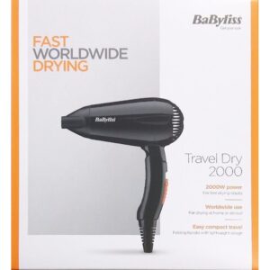 BaByliss 5344U 2000W Travel Hair Dryer